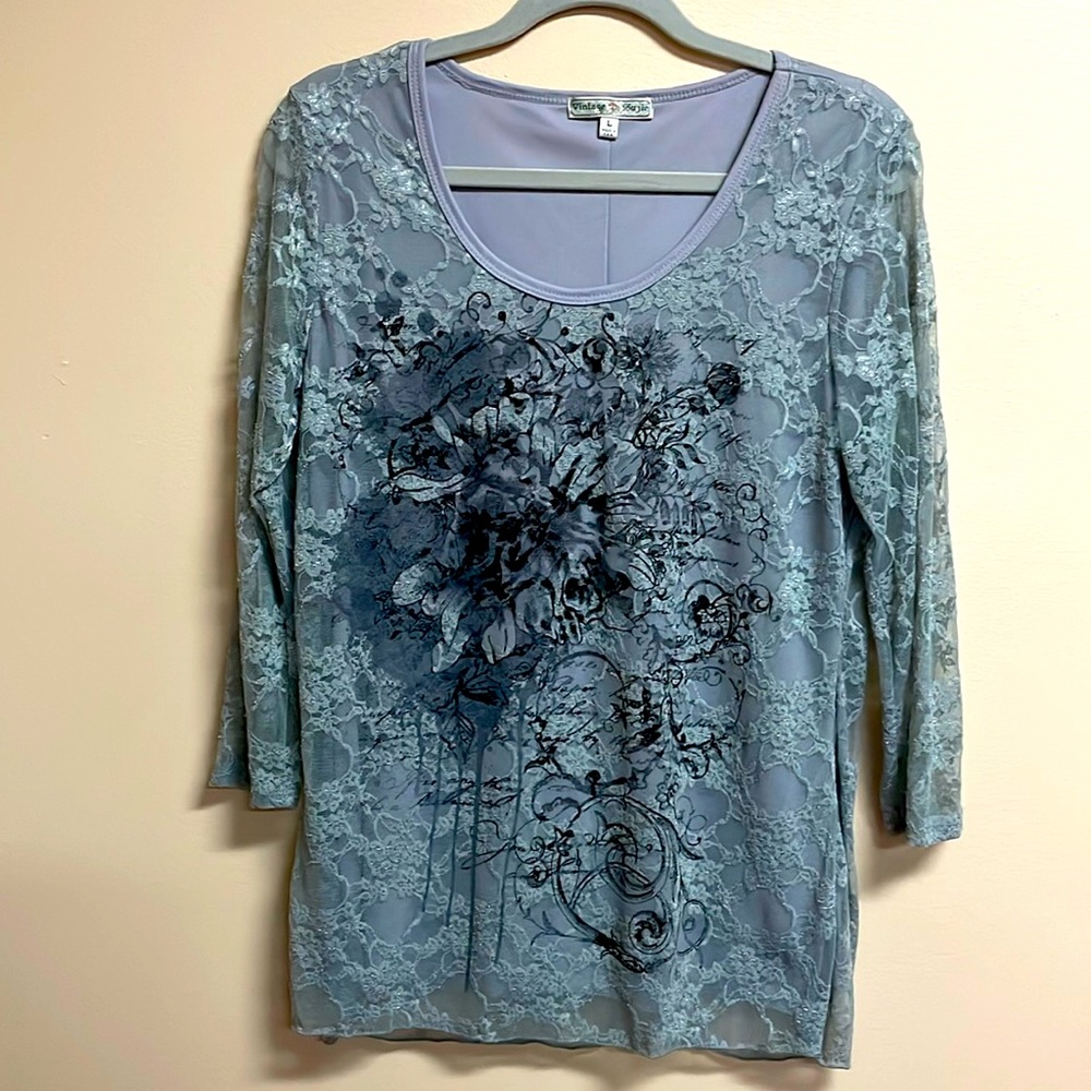 Vintage Suzie Lace Blouse